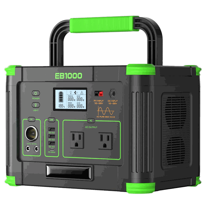 Grecell 999Wh portable power station